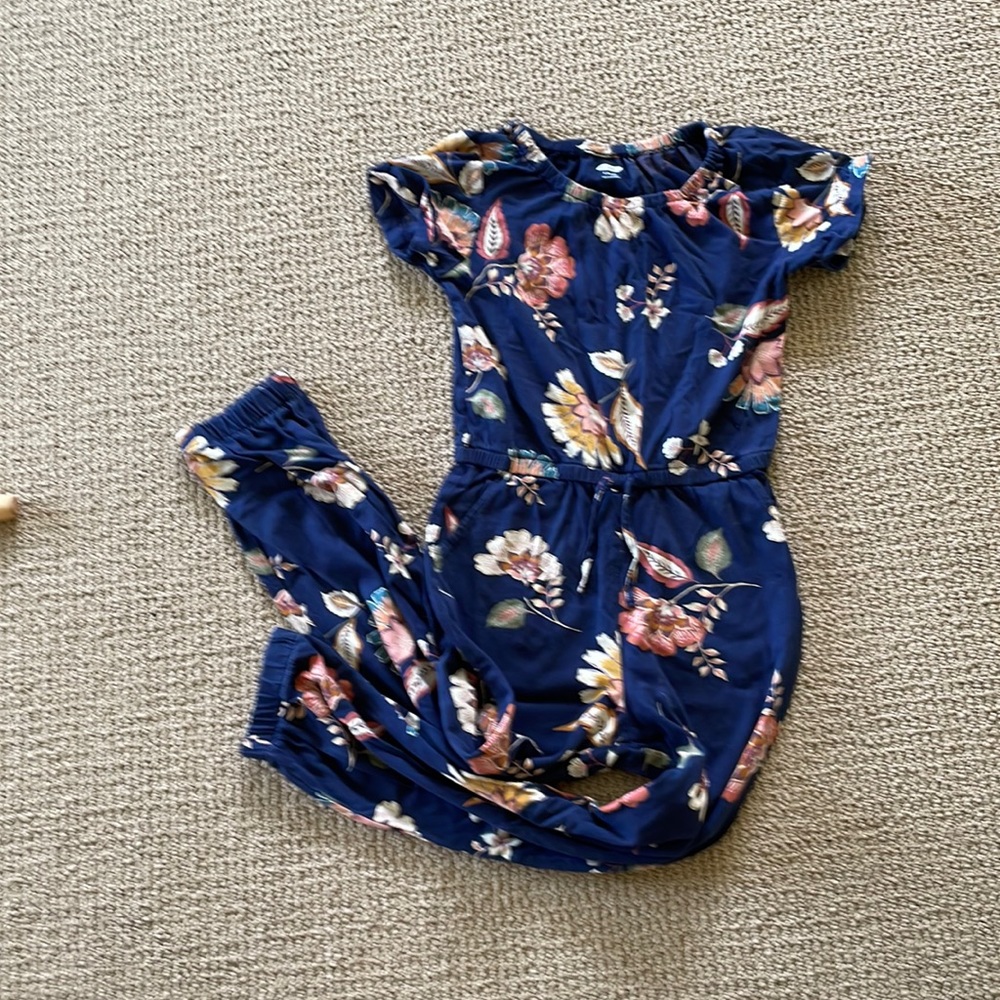 Old Navy Floral Jumpsuit